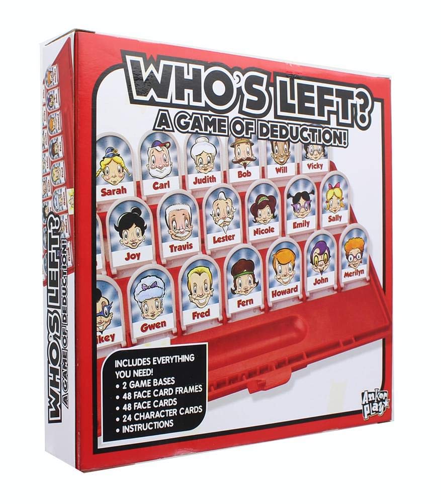 Anker Play Who'S Left? Deduction Game