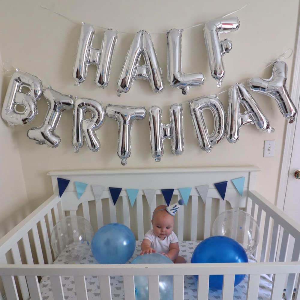 26Pcs Silver Letter Balloons Foil Alphabet A-Z Balloons Custom Personalized Phrase For Anniversary Wedding Party Decor Banner (1