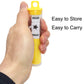 Ahoper Left Right Center Dice Game Prime Set Bundle With 3 Dices + 36 Chips. Round Tube Storage Is Very Convenient For Travel. Easy To Store, Carry Around. (Yellow)