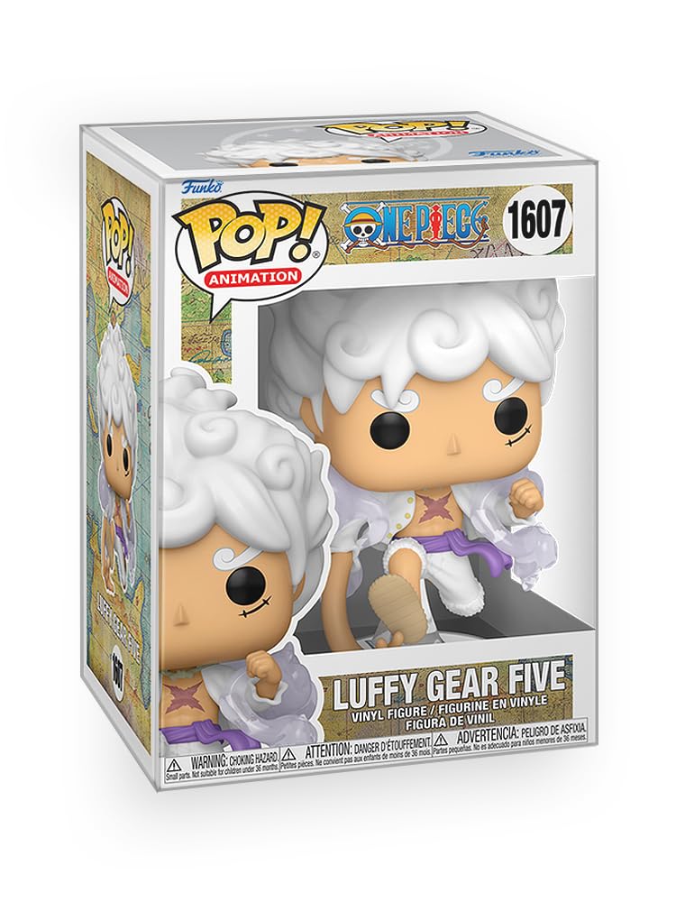 Epic Collectibles Pop Anime: One Piece - Luffy Gear Five Vinyl Figure Bundle With Compatible Funko Box Protector