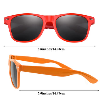 Tuparka 20 Pack Kids Sunglasses Summer Party Supplies Goody Bag Fillers For Pool Party Birthday Party Favors (Mixed Colors)