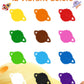 JUPITEARTH 12 Colors Twist Crayons for Toddlers 1-3, Non-Toxic Washable Crayons for Ages 4-8 with Storage Bucket, Ultra-Silky an