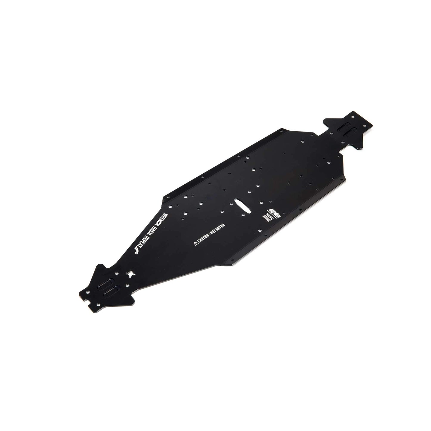 ARRMA Aluminum Chassis CNC 7075 T6 LWB, Black - Model ARA320570 for EXB