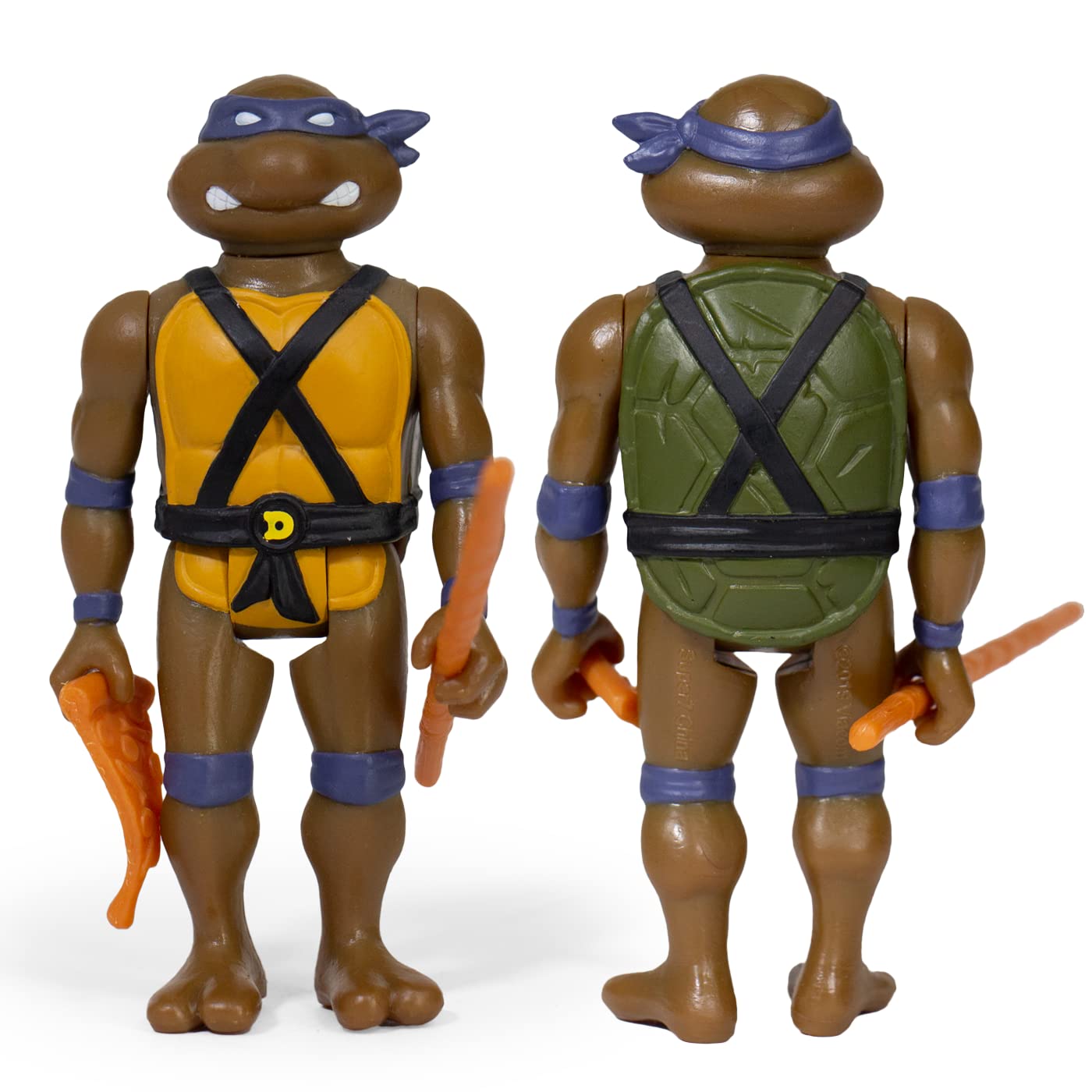 Super7 Teenage Mutant Ninja Turtles Donatello 3.75 In Reaction Figure