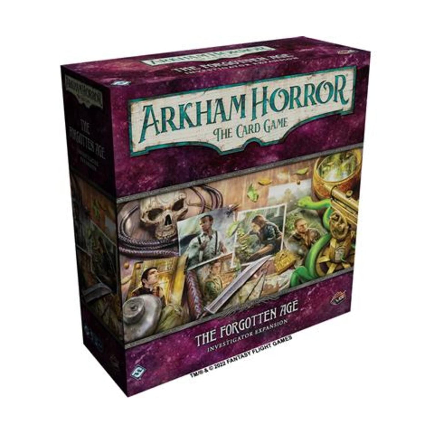 Fantasy Flight Games Arkham Horror The Card Game The Forgotten Age Investigator Expansion - Embark On A Daring Quest! Lovecrafti