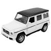Car Toys for 3 4 5 Year Old Girls Gifts,1/36 Scale G63 Diecast Metal Model Car,Pull Back Cars Toys for Toddler Kids Age 3-6(Whit