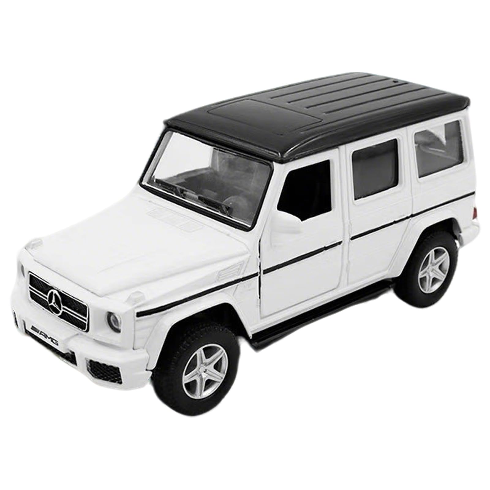 Car Toys for 3 4 5 Year Old Girls Gifts,1/36 Scale G63 Diecast Metal Model Car,Pull Back Cars Toys for Toddler Kids Age 3-6(Whit
