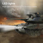 Fistone RC Tanks with Bullet Launch Function 1:18 Scale German Leopard Army 2.4G Remote Control Tank Toys for Kids Boys Girls