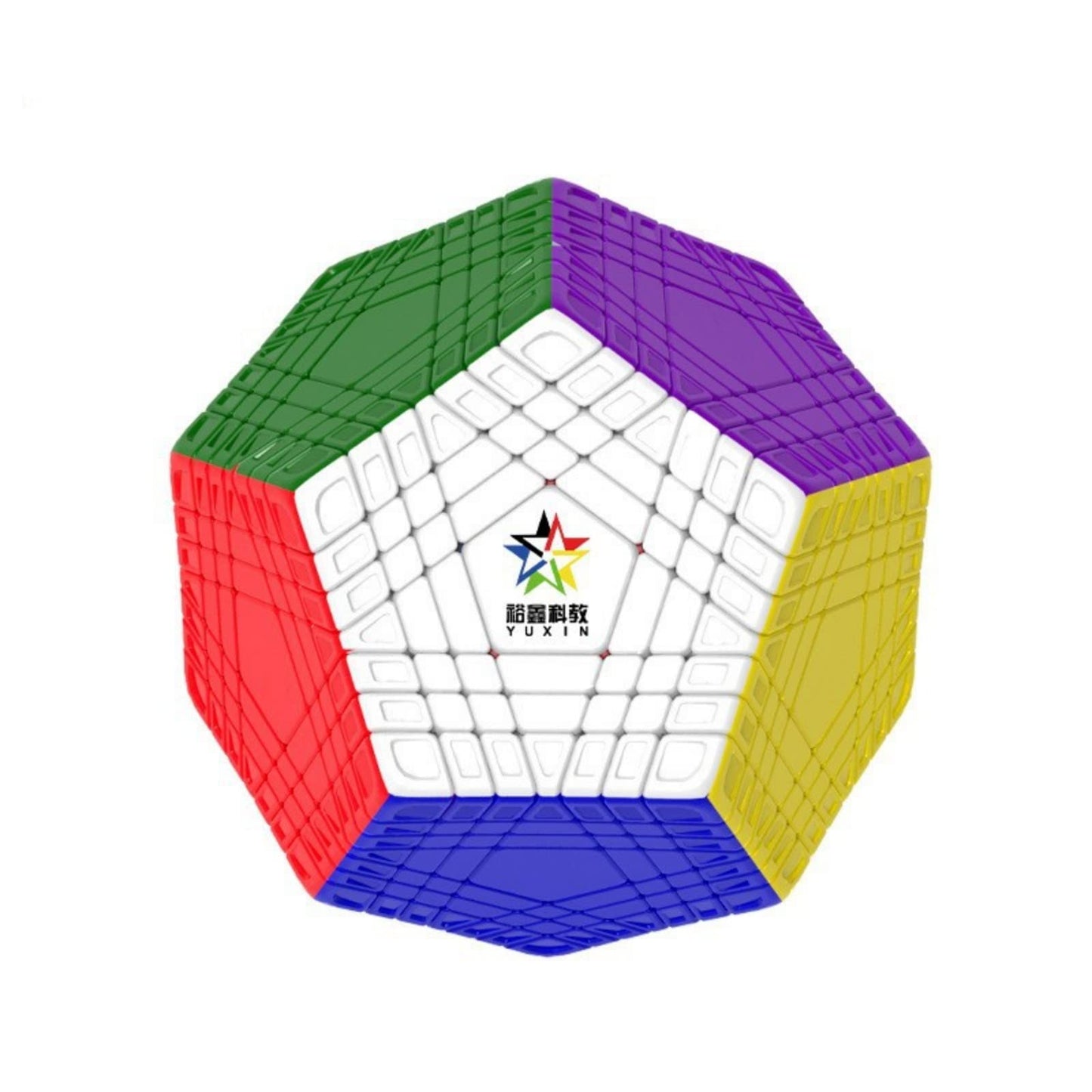 CuberSpeed Yuxin Teraminx stickerless Magic Cube 7x7x7 12-Sided Puzzle Terminx Puzzle Gigaminx 7x7 Speed Cube