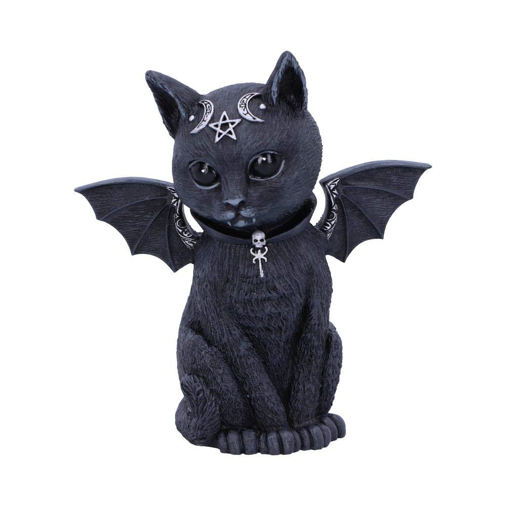 Nemesis Now Cult Cuties Adorable Occult Figurines, Bewitching Evil Spirit Creatures, Hand-Painted, Resin - Malpuss