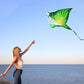 Mint'S Colorful Life 3 Pack Devil Fish Kite For Kids Adults,Easy To Fly Delta Kite Single Line Large, Kite Handle Include (Blue&Green&Pink)
