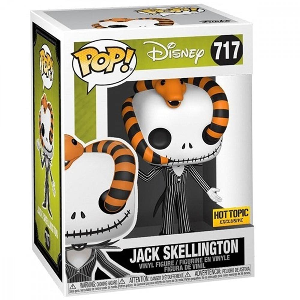 Funko Pop The Nightmare Before Christmas Jack Snake Head