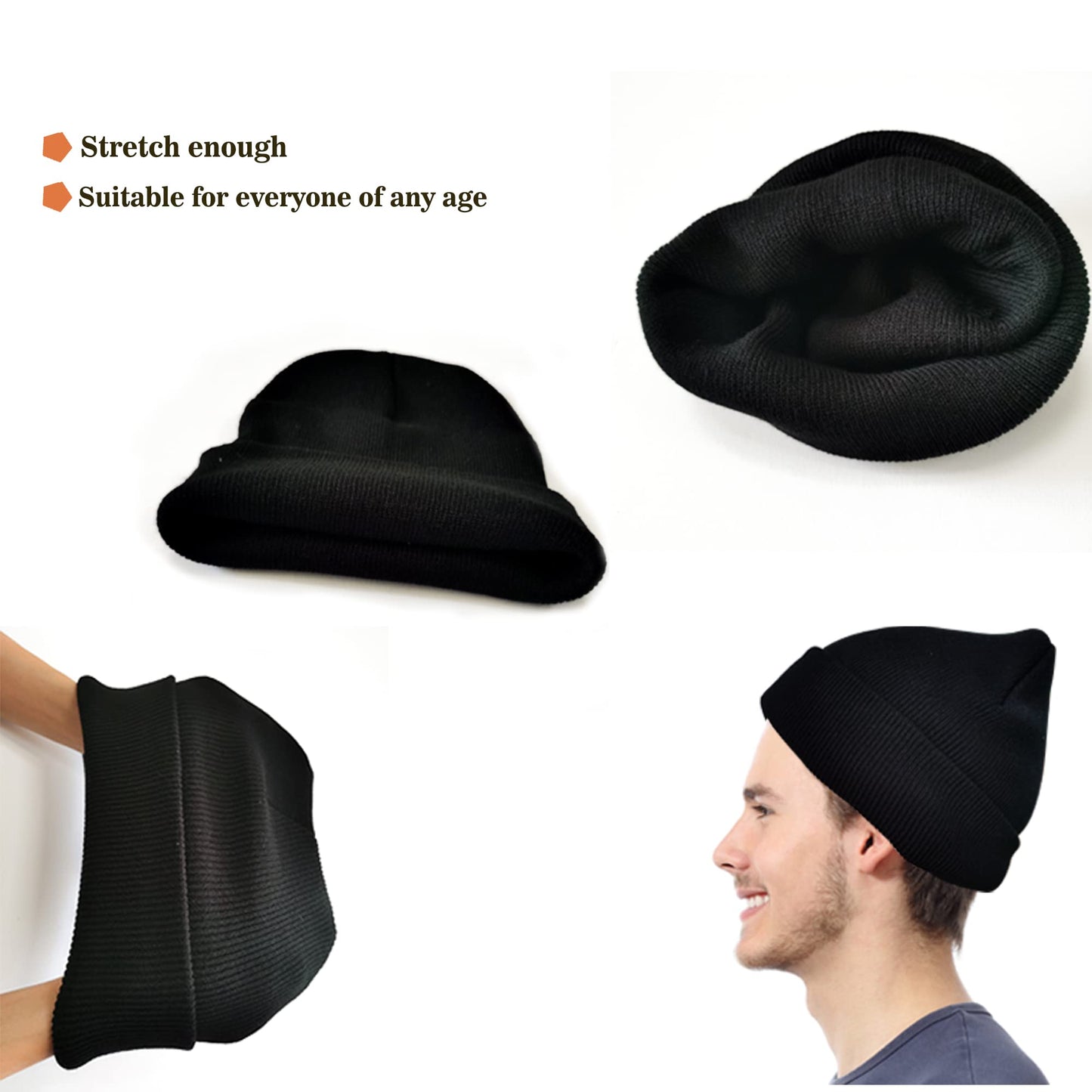 Eylola Robber Costume Set,include robber mask Money bag knitted hat gloves for playing cops and robbers,burglar Halloween costum