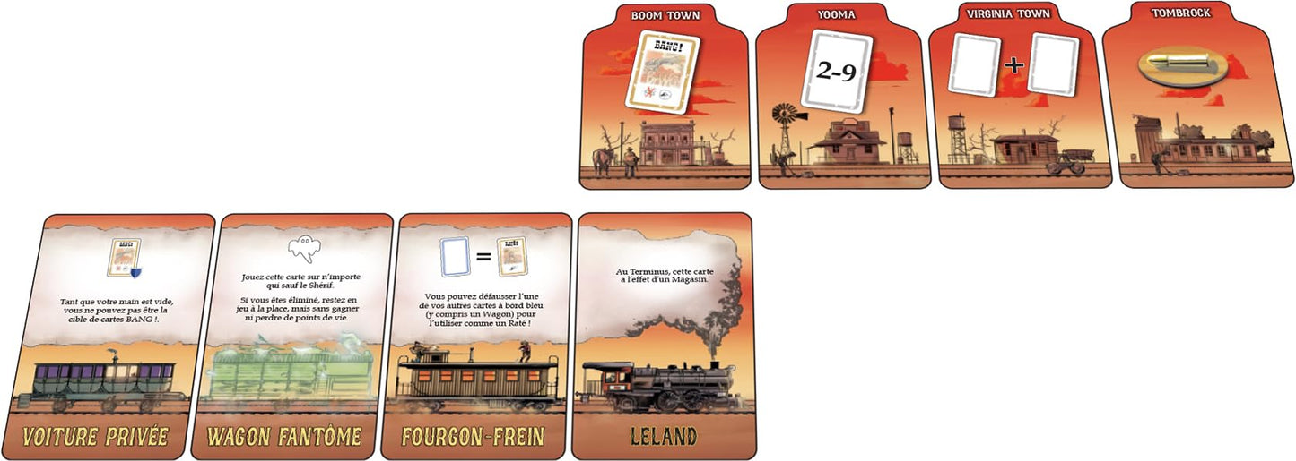 Bang The Great Train Robbery Card Game