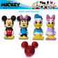 Innovative Designs Disney Mickey and Friends DIY Paint Your Own Figurines Arts and Crafts Set for Kids, Paint, Paint Brush, and