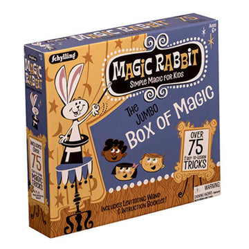 Schylling Magic Rabbit Jumbo Box Of Magic Tricks Set