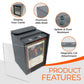 Almilla 100+ Mtg Deck Box - Durable, Modular Commander Deck Box With Magnetic Closure, Fits 100 Double-Sleeved Cards