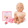 Baby Sweetheart By Battat - Bed Time 12-Inch Soft-Body Newborn Baby Doll With Easy-To-Read Story Book And Accessories