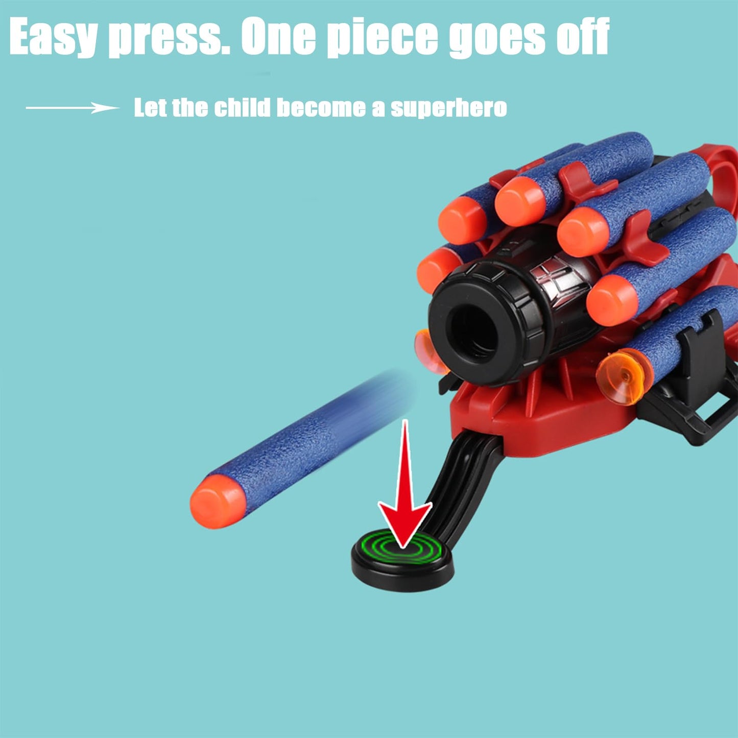 2 Pack Spider Web Shooters for Kids  Superhero Toys for Boys  Spider Web Shooters Launcher Glove Toy for Kids Brithday Party Cosplay Gifts