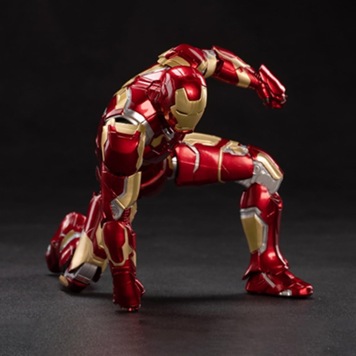 Hiplay Zd Toys Collectible Figure Full Set: Anniversary Series Non-Luminous Version: Iron Man Mk43 (1906-43), 1:10 Scale Miniatu