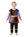 Auggle Baby Boy Knight Costume Toddlers Medieval Halloween Cosplay Party Costume(4T)