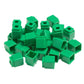 Didax Educational Resources Unifix Cubes, Green, Set Of 100