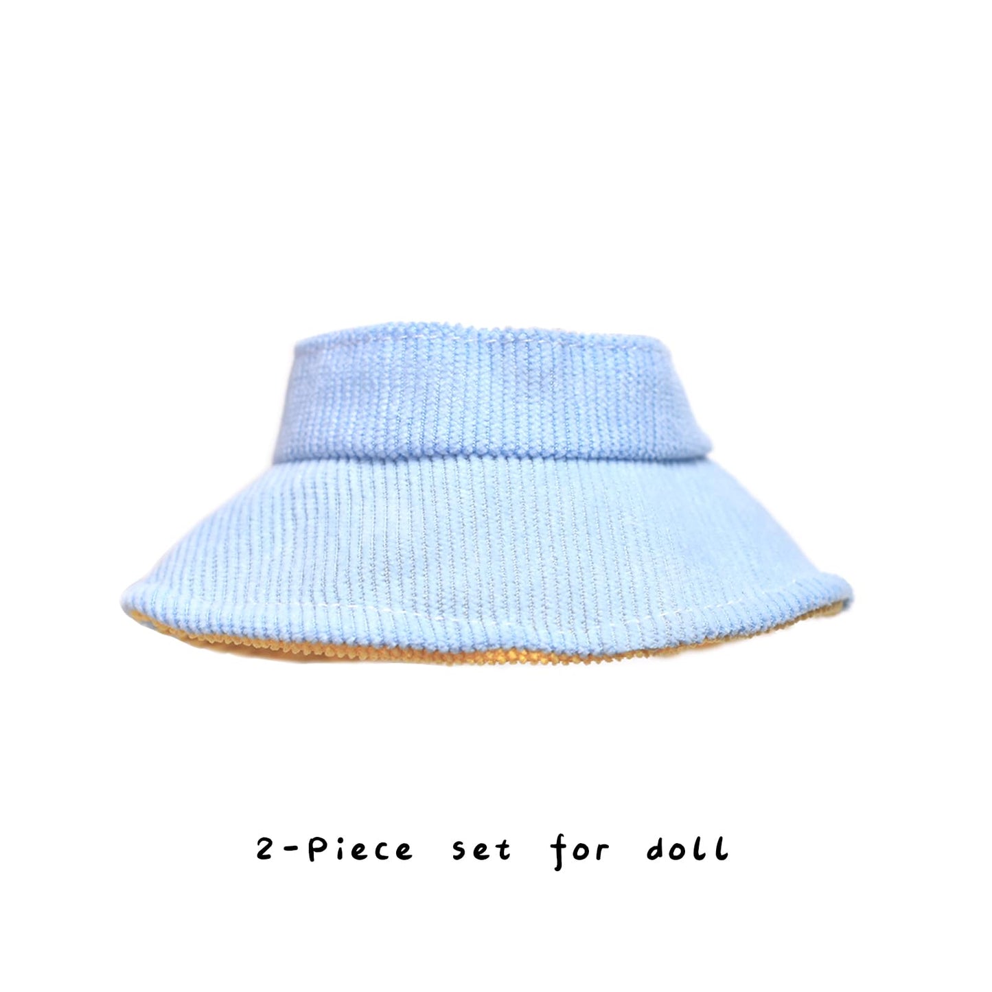 WASAFV Clothes for Labubu (NO Doll) fit 17cm(6.69)  enhanced Outfit with Accessories  Soft & Stylish Hand-Woven Doll Set  Two-Piece Set 02