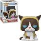Funko Pop Grumpy Cat (Flocked) 60 – Exclusive Vinyl Figure, 9cm, Multicolor