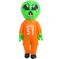 Rquxmt Inflatable Alien Costume,Inflatable Costumes For Kids,Blow Up Costume,Halloween Costumes For Boys Girls (6-7Yrs)