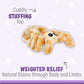 Warm Pals - Spidey The Spider - 1.5Lbs - Cozy Microwavable Lavender Scented Plush Toys - Heated Stuffed Animal - Heatable Coolable Bedtime Comfort Plushie