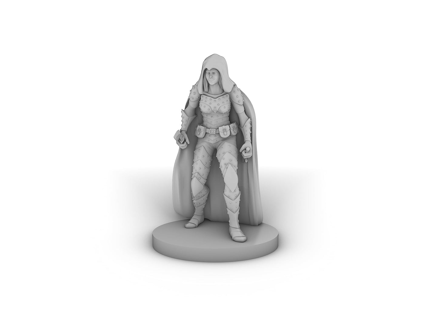 Human Female Rogue 4 Tabletop Dnd Gaming Miniature