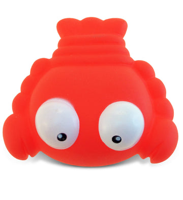 Dollibu Lobster Bath Buddy Squirter - Floating Red Lobster Rubber Bath Toy, Fun Water Squirting Bathtime Play For Toddlers, Soft Sea Life Animal Toy For The Bathtub, Beach, & Pool For Girls & Boys