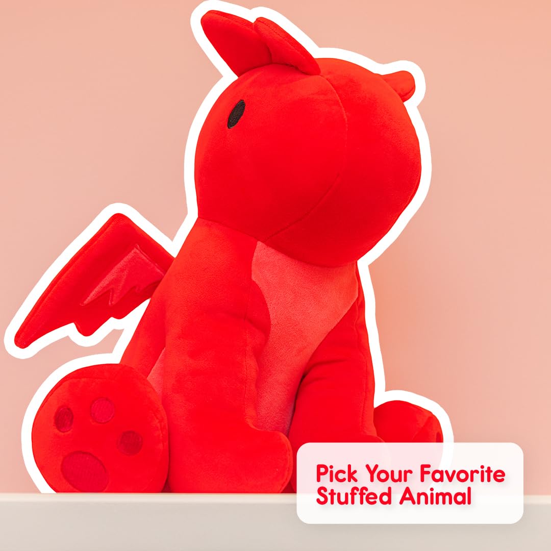 Snuggie Buggies Red Dragon Stuffed Animals Ultra Soft Plush Cute Stuffed Red Dragon Toy Stuffed Animals For Girls And Boys