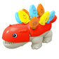 Ilsmysutra Montessori Fine Motor Dino Toy Souptoys For Boy Girl Toddlers Preschool Red|Toys For Baby|Developmental Baby Toys