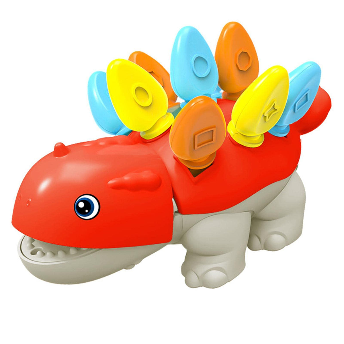 Ilsmysutra Montessori Fine Motor Dino Toy Souptoys For Boy Girl Toddlers Preschool Red|Toys For Baby|Developmental Baby Toys