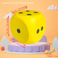 Giant 5.9 Inches Kawaii Foam Dice: A Fun-Filled, Educational Toy for Game Nights and Learning Sessions (Lucky Yellow)