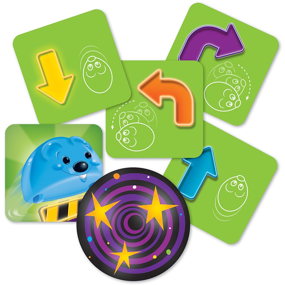 Learning Resources Code & Go Robot Mouse Board Game, STEM Coding Game for Ages 5+, Multi-color, Model LER2863