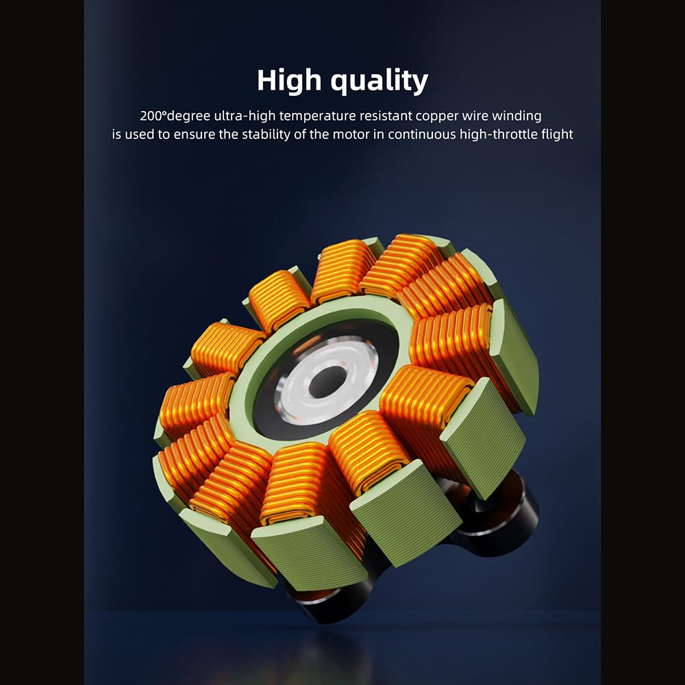 HGLRC Specter 1404 2750KV 4-6S Brushless Motor for FPV Racing Drones(1PCS)