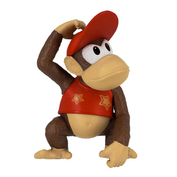 Sanei Boeki FCM-032 Super Mario Figure Collection, Diddy Kong, Brown