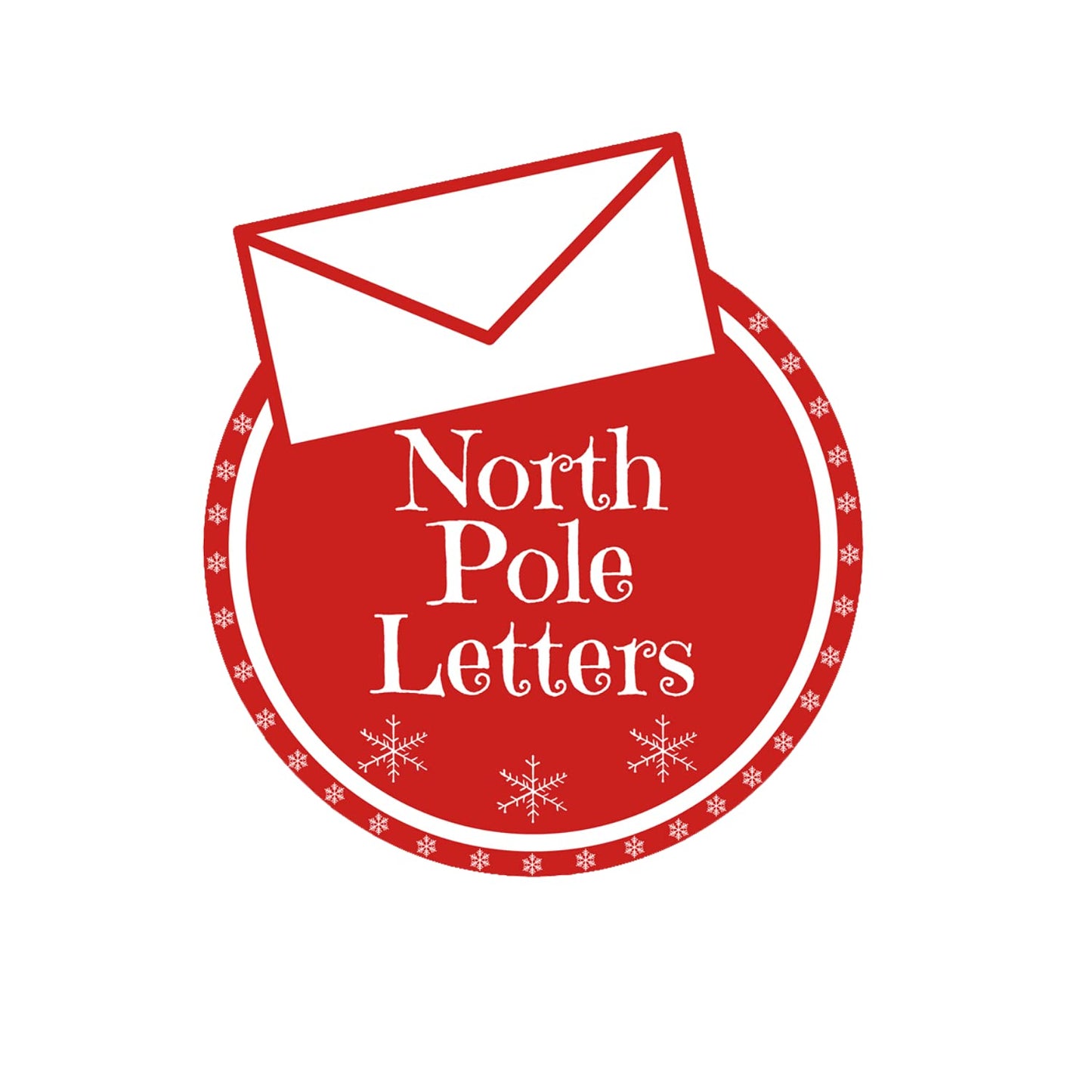 North Pole Letters Non-Personalized Letter From Santa Claus - Template Letter From Santa For Kids, Mailed To Your Child From The
