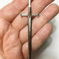 M01127-Silver MOREZMORE Miniature decorative replica blade Weapon 92 x 24 mm Doll Dollhouse Mini 1:12 Scale