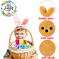 Vizethru 12 Pcs Easter Bunny Plush Toys Decorations Cute Animal Bunny Stuffed Doll Easter Basket Stuffers Gift For Kids (6 Inches)