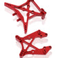 ARRCat Shock Tower Upgrade Part for 1/10 ECX 2WD,4PCSFront Rear Shock Tower Hop Ups,#ECX1020#ECX331001,Red