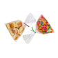 200 Treat Bags with 200 4 Twist Ties 6 Mix Colors - 1.4mils Thickness OPP Plastic Bags (4 x 6)