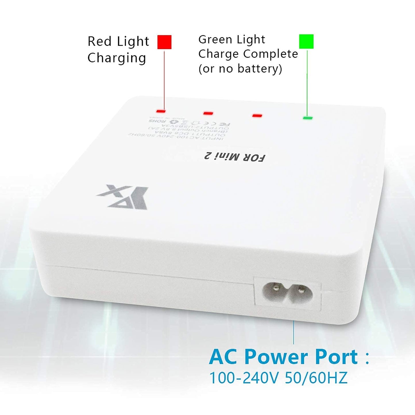 Hanatora 6 in 1 Battery Charger for DJI Mini 4K,Mini 2/SE/2 SE Drone,Rapid Multi Parallel Charging Hub Accessories