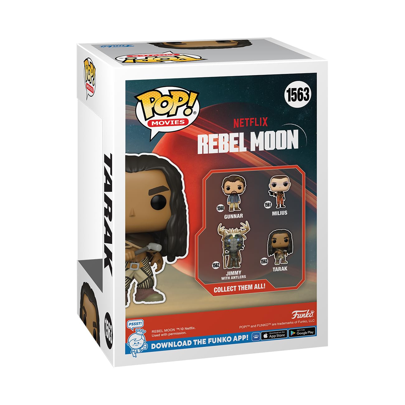 Funko Pop! Movies: Netflix - Rebel Moon, Tarak