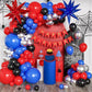 PartyToko Theme Birthday Party Supplies Party Decorations Including Birthday Banner, Balloons, arch, glue ,Cake Toppers for supe