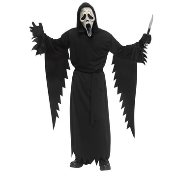 Fun World Ghost Face Aged Teen Costume, Size 14-16