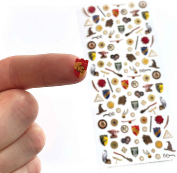 Paper House Productions Harry Potter 3-Pack of 2 Micro Mini Foil Accent Sticker Sheets for Crafts, Scrapbooking & Collecting - C