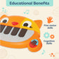 B. Toys- B. Baby- Mini Meowsic- Mini Toy Keyboard – Baby Piano – Songs, Sounds & Lights – Sensory Baby Toys – 6 Months +